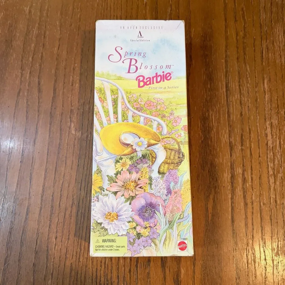 1995 Avon Spring Blossom Barbie Special Edition First Series Mattel 15201 NRFB